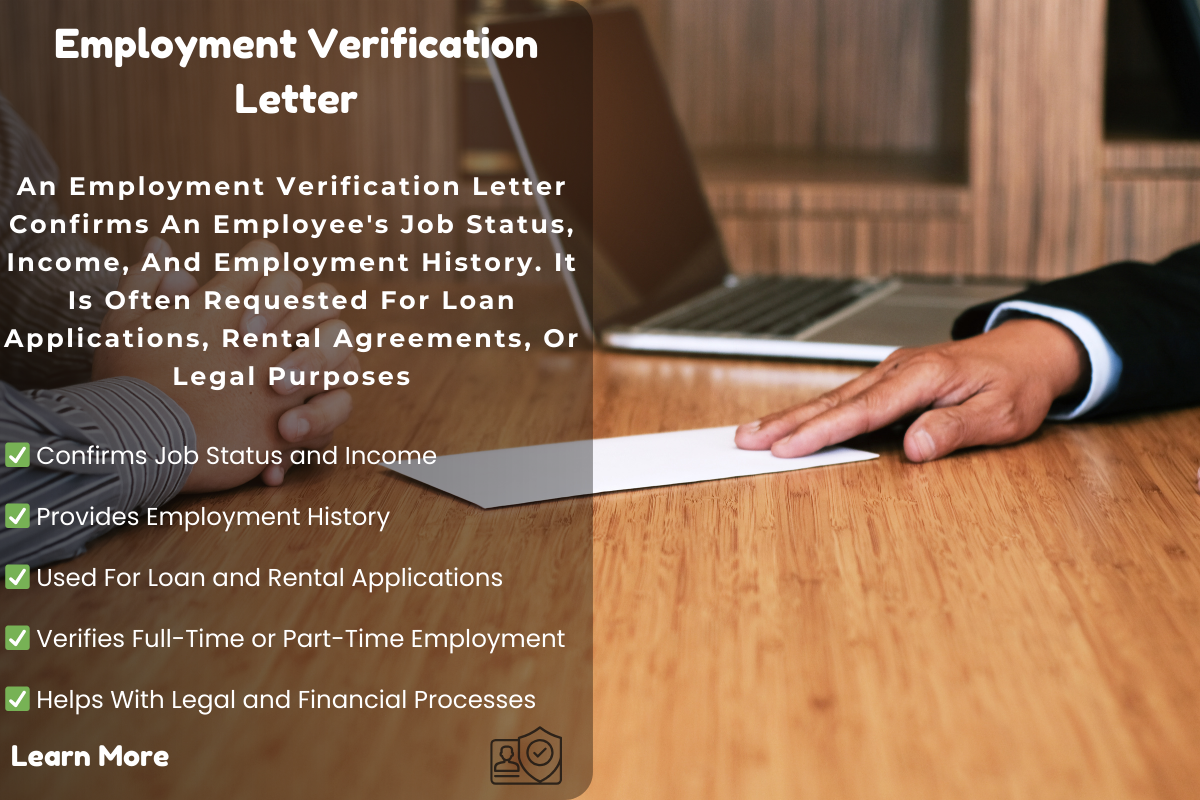 How to Write an Employment Verification Letter