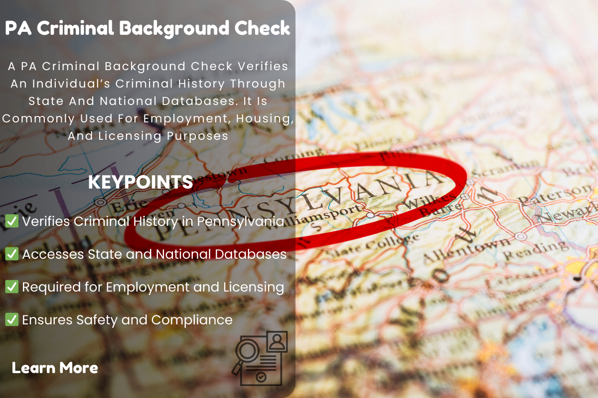 Everything You Need to Know About PA Criminal Background Check