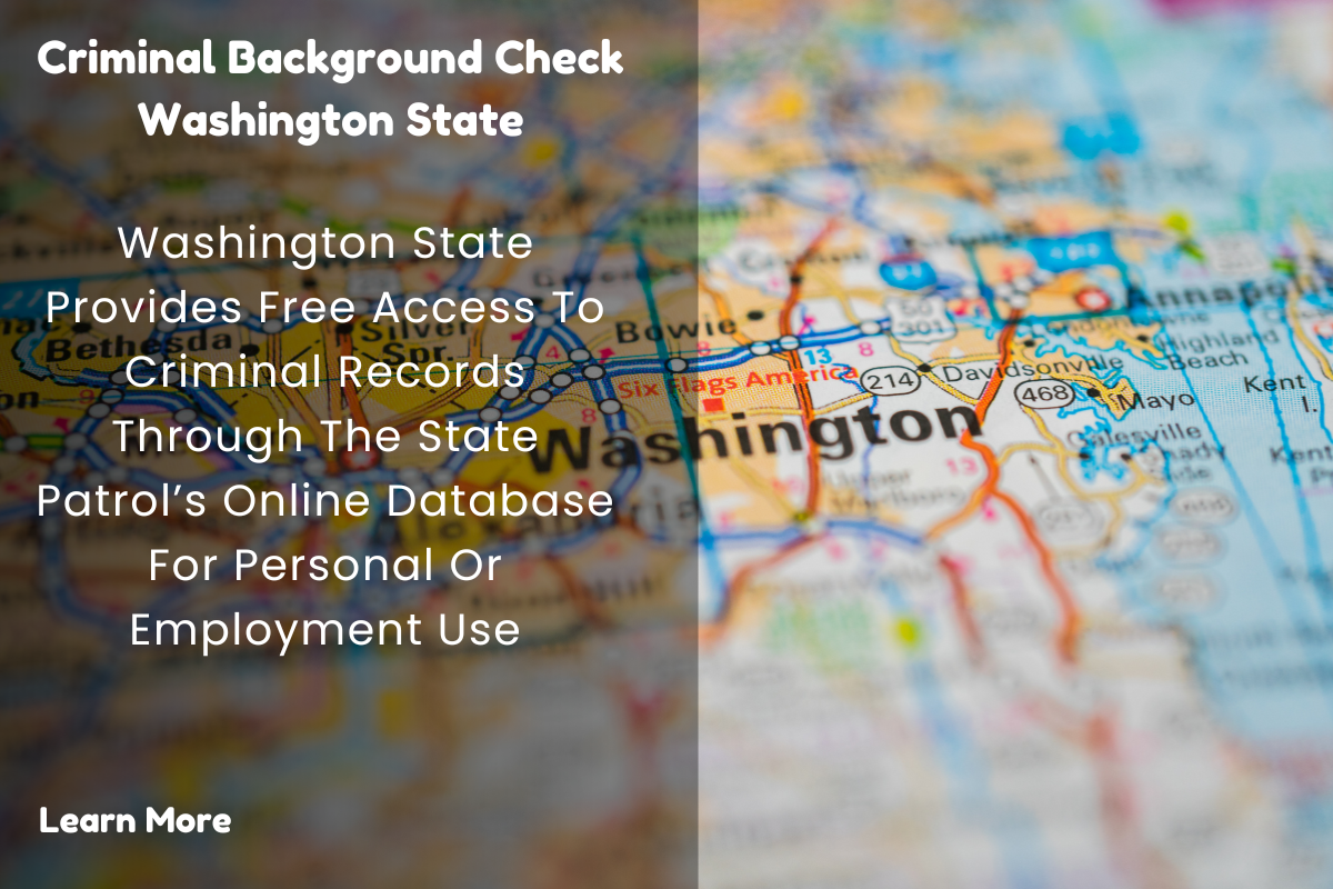 Comprehensive Guide to Free Criminal Background Check in Washington State