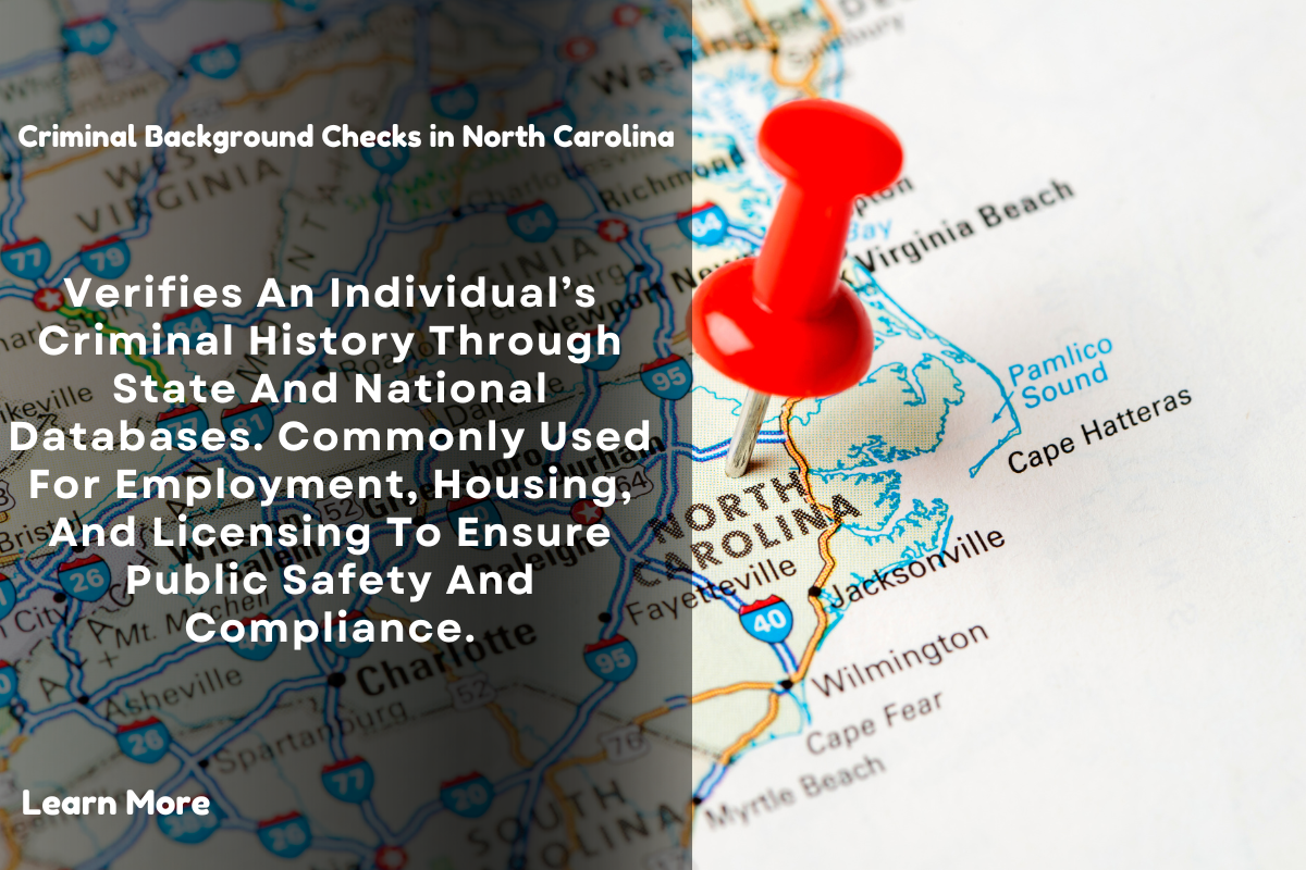 Understanding Criminal Background Checks in North Carolina