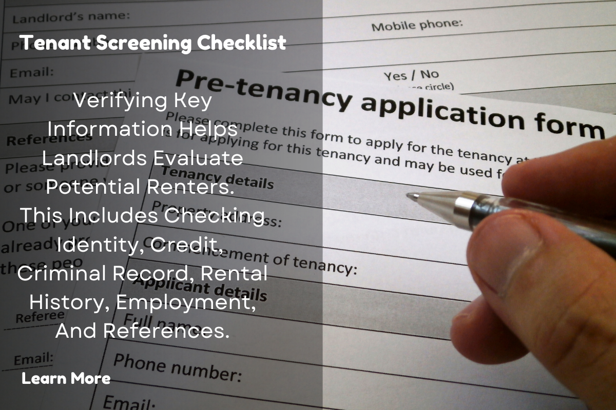 Tenant Screening Checklist: Essential Guide for Landlords and Property Managers