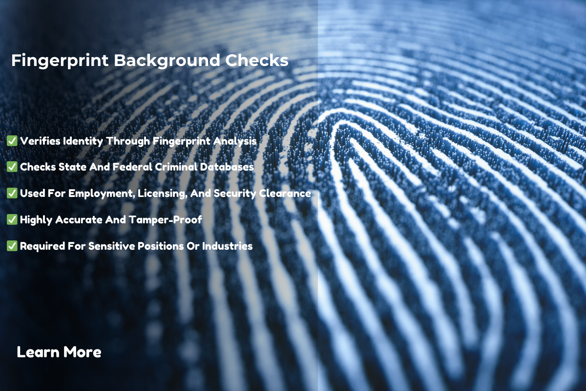 Everything You Need to Know About Fingerprint Background Checks for Employment