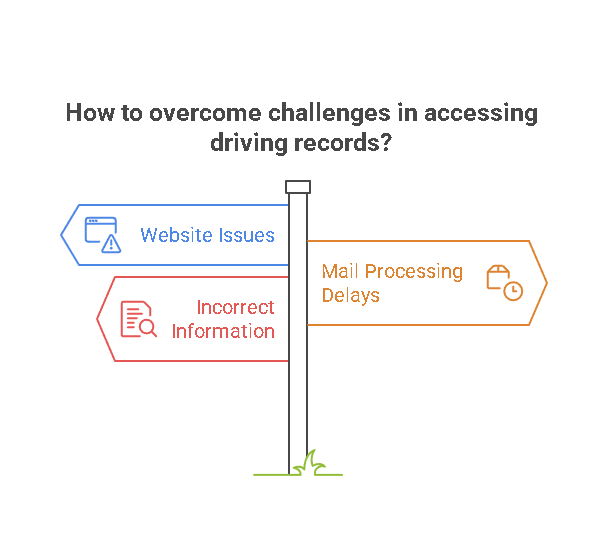 Common Challenges in Accessing Driving Records