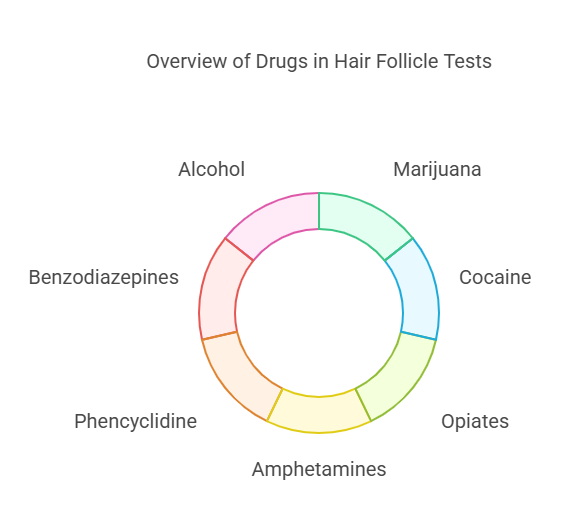 Drugs Commonly Tested in a Hair Follicle Drug Test