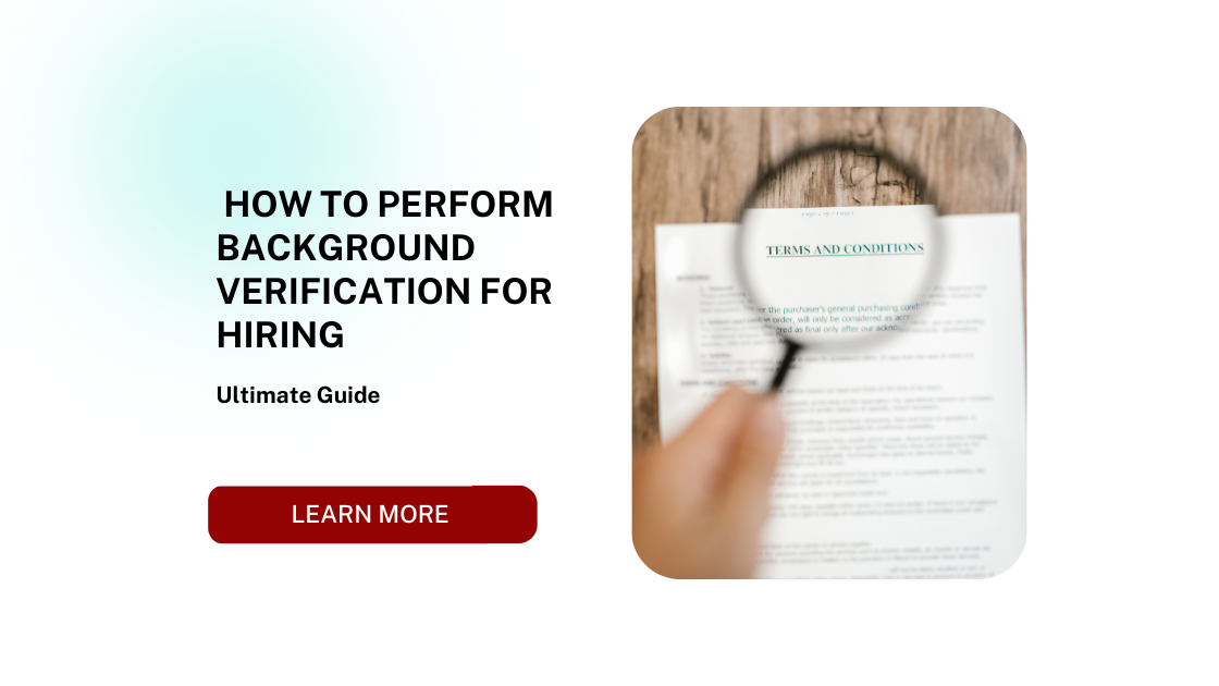 How to Perform Background Verification for Hiring