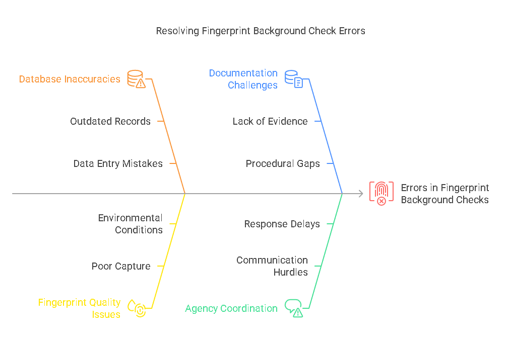 How to Correct Errors in a Georgia Fingerprint Background Check