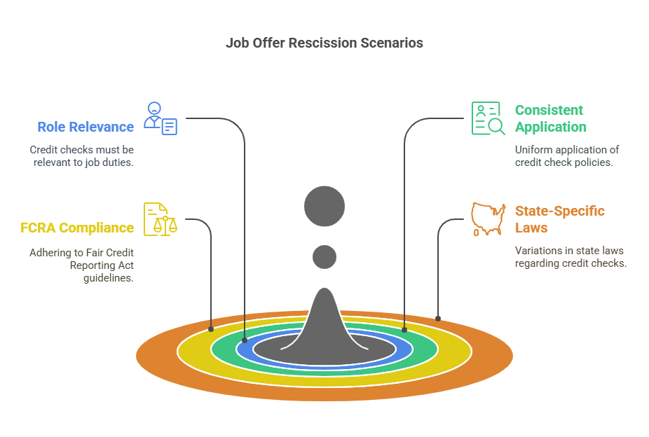 Legal Aspects of Job Offer Rescission After a Credit Check