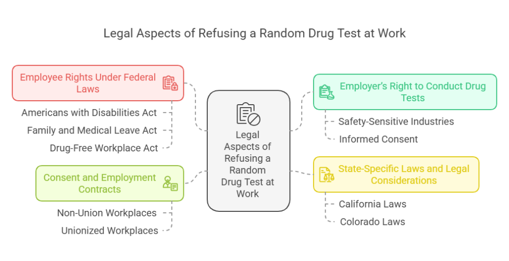 Legal Aspects of Refusing a Random Drug Test at Work