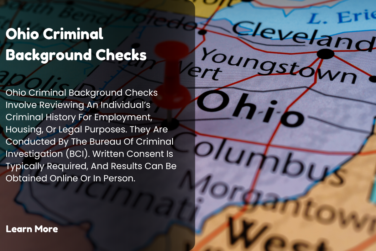 Guide to Ohio Criminal Background Checks Online