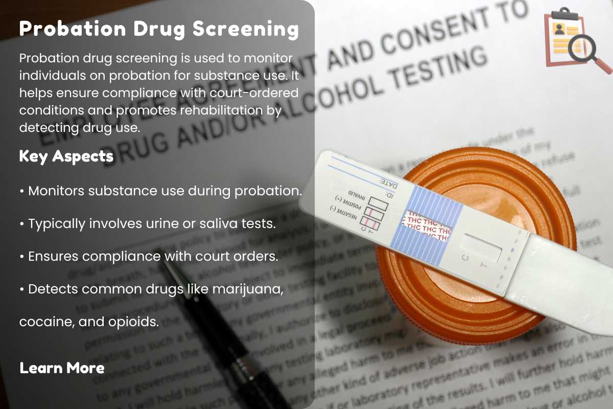 Steps to Take Before a Drug Screening on Probation