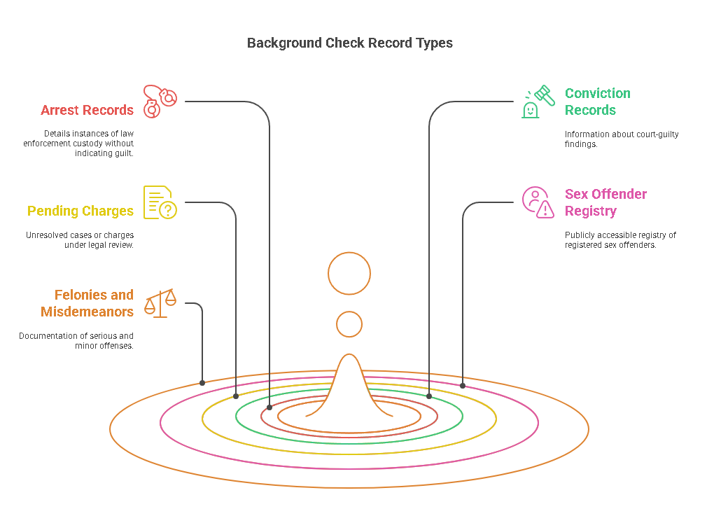 Types of Records Accessible Through Background Checks